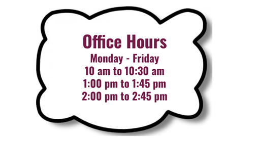 Office Hours 